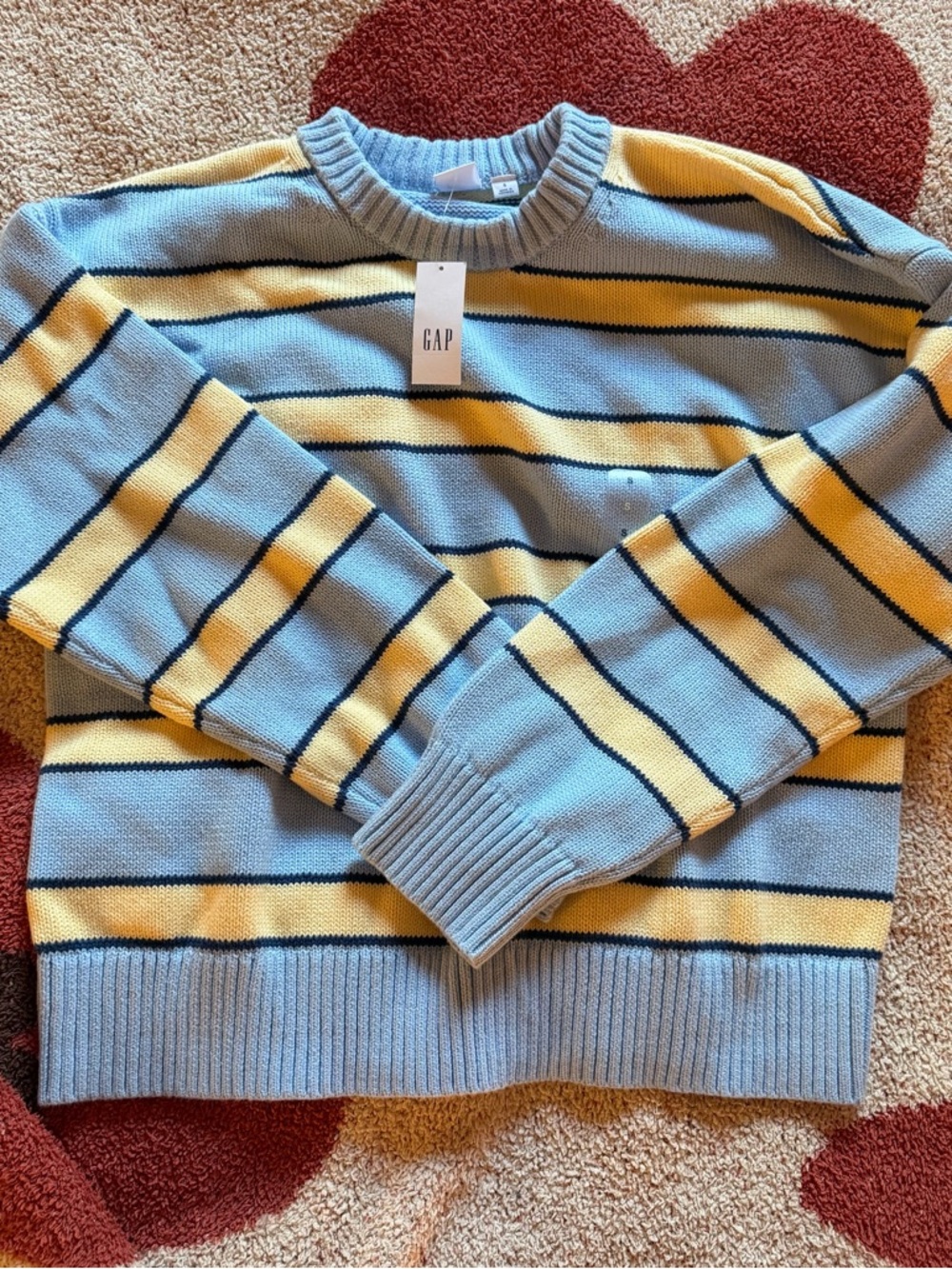 GAP Relaxed Cotton Crewneck Sweater